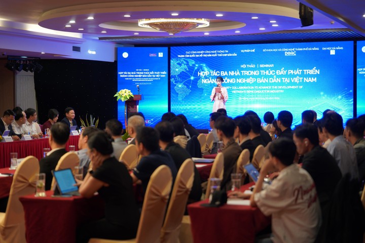 Đà Nẵng thúc đẩy hợp tác "ba nhà" phát triển công nghiệp bán dẫn - Ảnh 1.