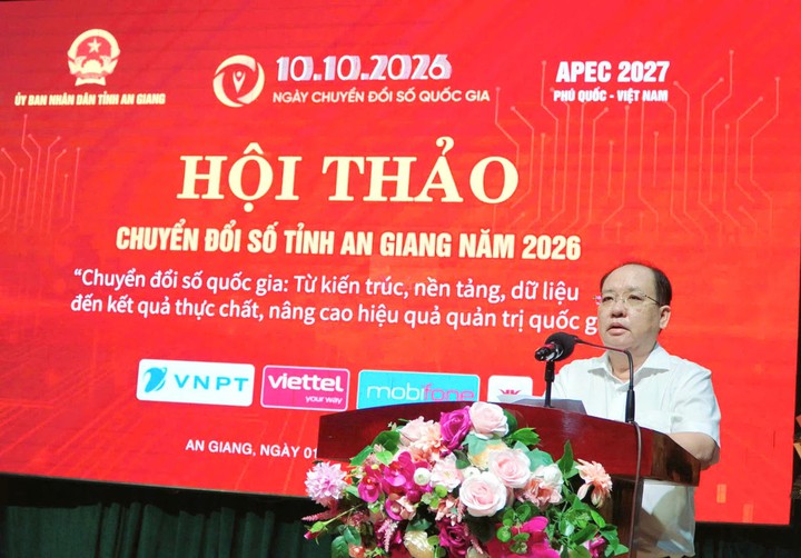 An Giang th&uacute;c đẩy chuyển đổi số, tạo gi&aacute; trị thực chất cho người d&acirc;n v&agrave; doanh nghiệp- Ảnh 1.