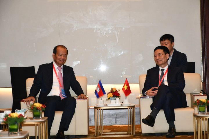 Th&uacute;c đẩy hợp t&aacute;c song phương Việt Nam &ndash; Campuchia về hạ tầng viễn th&ocirc;ng v&agrave; c&ocirc;ng nghệ số - Ảnh 1.