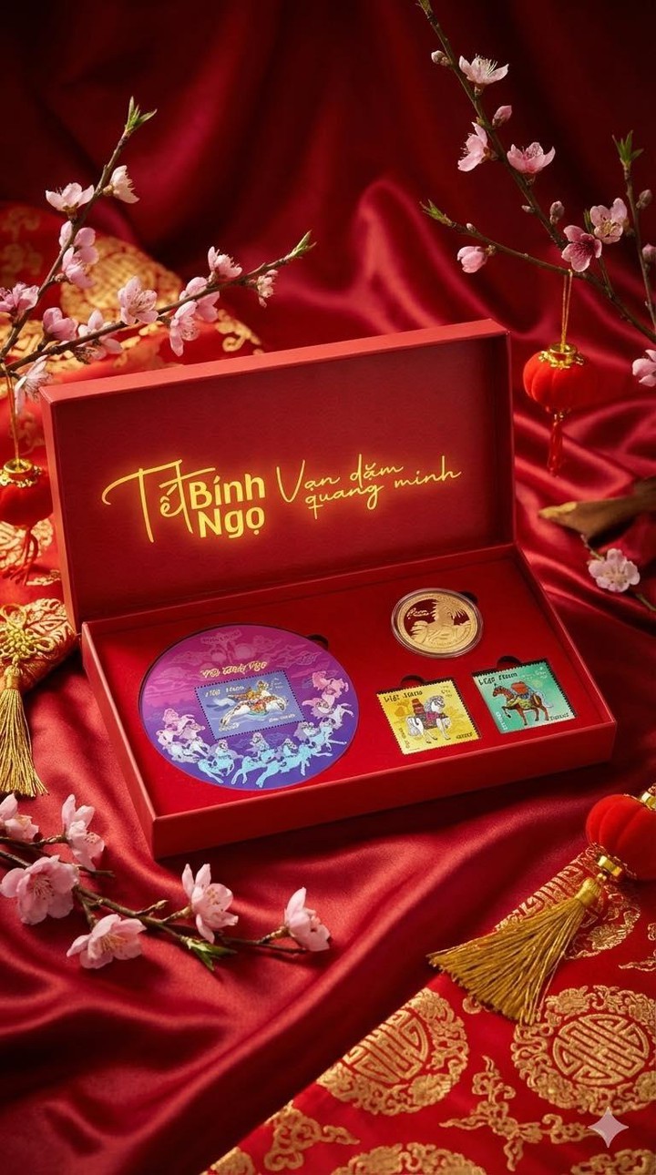 Ph&aacute;t h&agrave;nh tem "Tết B&iacute;nh Ngọ" v&agrave; xu "Nhật M&atilde; Phi V&acirc;n" ch&agrave;o Xu&acirc;n B&iacute;nh Ngọ 2026- Ảnh 5.