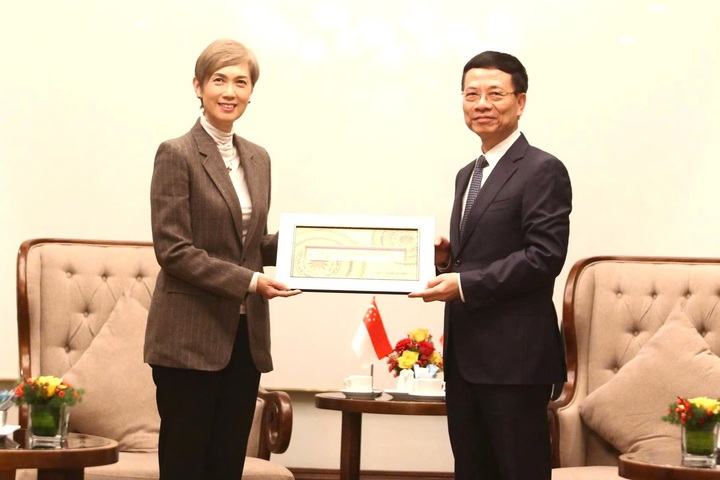 Việt Nam tăng cường hợp t&aacute;c số khu vực v&agrave; to&agrave;n cầu qua c&aacute;c cuộc tiếp song phương tại ADGMIN 6- Ảnh 1.