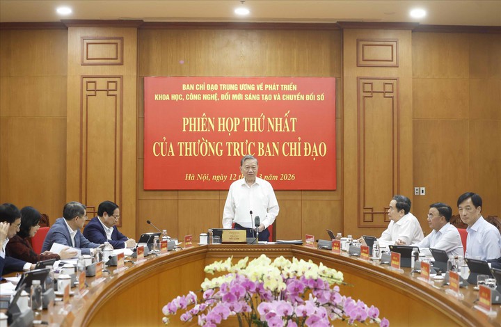 Party chief urges stronger, result-oriented implementation of Resolution 57 - Ảnh 1.