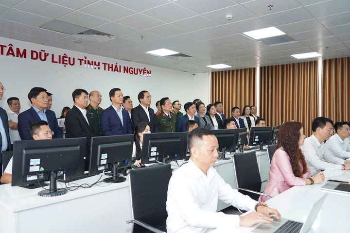 Th&aacute;i Nguy&ecirc;n khai trương Trung t&acirc;m dữ liệu tỉnh- Ảnh 1.