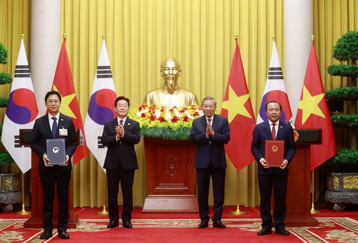 Bộ KH&CN k&yacute; kết hợp t&aacute;c với H&agrave;n Quốc về đổi mới s&aacute;ng tạo, hợp t&aacute;c số v&agrave; sở hữu tr&iacute; tuệ - Ảnh 1.