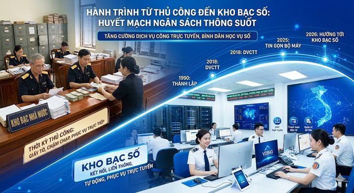 Khi d&ograve;ng chảy ng&acirc;n s&aacute;ch th&ocirc;ng suốt nhờ tinh thần "B&igrave;nh d&acirc;n học vụ số"- Ảnh 1.