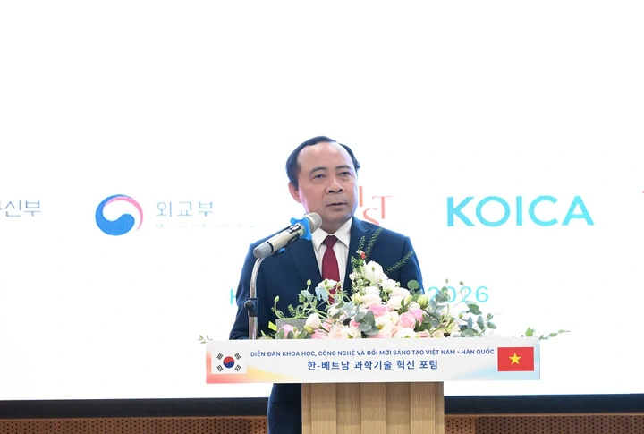Tăng cường kết nối, th&uacute;c đẩy hợp t&aacute;c nghi&ecirc;n cứu, chuyển giao c&ocirc;ng nghệ v&agrave; ph&aacute;t triển hệ sinh th&aacute;i đổi mới s&aacute;ng tạo Việt Nam - H&agrave;n Quốc - Ảnh 1.