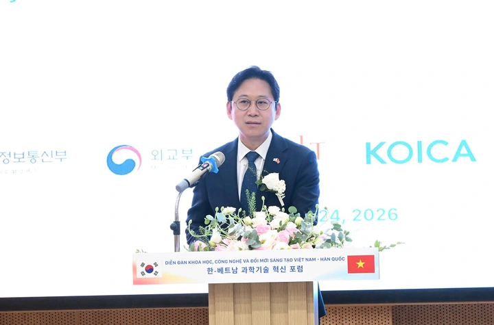 Tăng cường kết nối, th&uacute;c đẩy hợp t&aacute;c nghi&ecirc;n cứu, chuyển giao c&ocirc;ng nghệ v&agrave; ph&aacute;t triển hệ sinh th&aacute;i đổi mới s&aacute;ng tạo Việt Nam - H&agrave;n Quốc - Ảnh 2.