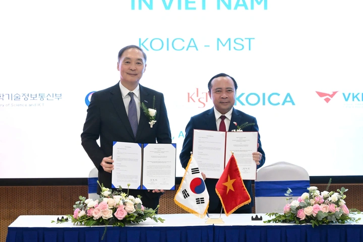 H&agrave;n Quốc hỗ trợ Việt Nam triển khai giai đoạn 2 Dự &aacute;n VKIST - Ảnh 1.