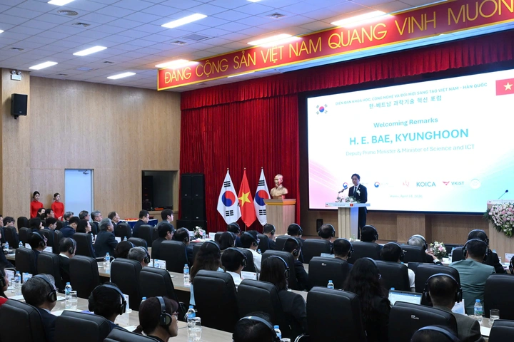 Tăng cường kết nối, th&uacute;c đẩy hợp t&aacute;c nghi&ecirc;n cứu, chuyển giao c&ocirc;ng nghệ v&agrave; ph&aacute;t triển hệ sinh th&aacute;i đổi mới s&aacute;ng tạo Việt Nam - H&agrave;n Quốc - Ảnh 3.