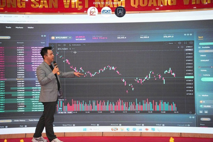 Đưa mô hình giao dịch tài chính số vào đào tạo, tăng trải nghiệm thực tế cho sinh viên- Ảnh 2. Đưa mô hình giao dịch tài chính số vào đào tạo, tăng trải nghiệm thực tế cho sinh viên- Ảnh 2.