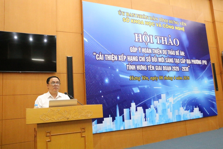 G&oacute;p &yacute; ho&agrave;n thiện Đề &aacute;n n&acirc;ng cao Chỉ số đổi mới s&aacute;ng tạo cấp địa phương tỉnh Hưng Y&ecirc;n - Ảnh 2.