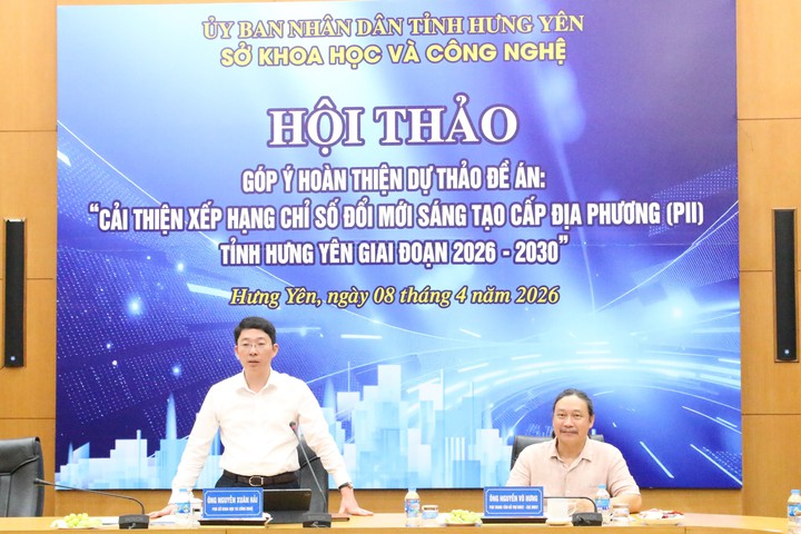 G&oacute;p &yacute; ho&agrave;n thiện Đề &aacute;n n&acirc;ng cao Chỉ số đổi mới s&aacute;ng tạo cấp địa phương tỉnh Hưng Y&ecirc;n - Ảnh 1.