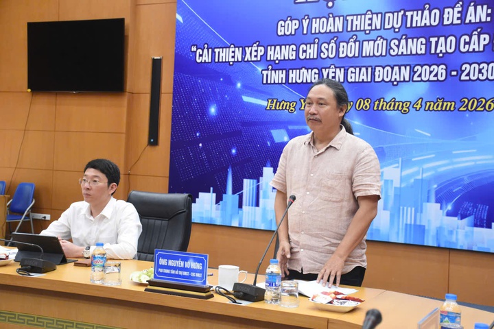 G&oacute;p &yacute; ho&agrave;n thiện Đề &aacute;n n&acirc;ng cao Chỉ số đổi mới s&aacute;ng tạo cấp địa phương tỉnh Hưng Y&ecirc;n - Ảnh 3.