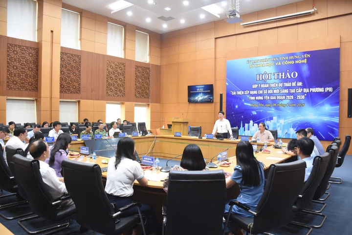 G&oacute;p &yacute; ho&agrave;n thiện Đề &aacute;n n&acirc;ng cao Chỉ số đổi mới s&aacute;ng tạo cấp địa phương tỉnh Hưng Y&ecirc;n - Ảnh 4.