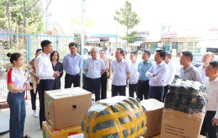 Khảo s&aacute;t thực tế tại Mộc B&agrave;i phục vụ thẩm tra Luật Bưu ch&iacute;nh (sửa đổi) - Ảnh 3.