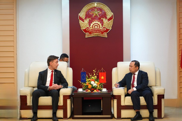 Việt Nam - EU mở rộng hợp t&aacute;c c&ocirc;ng nghệ chiến lược v&agrave; đổi mới s&aacute;ng tạo - Ảnh 1.