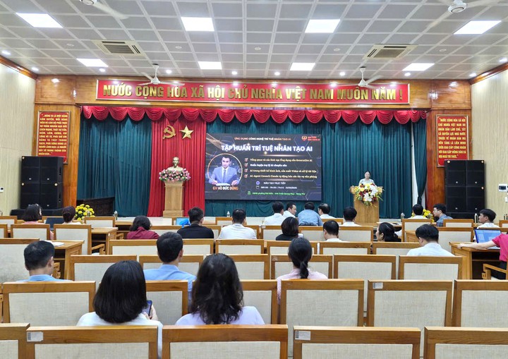 Ứng dụng AI v&agrave;o c&ocirc;ng việc h&agrave;nh ch&iacute;nh: Hướng đi mới từ phường Phố Hiến - Ảnh 1.