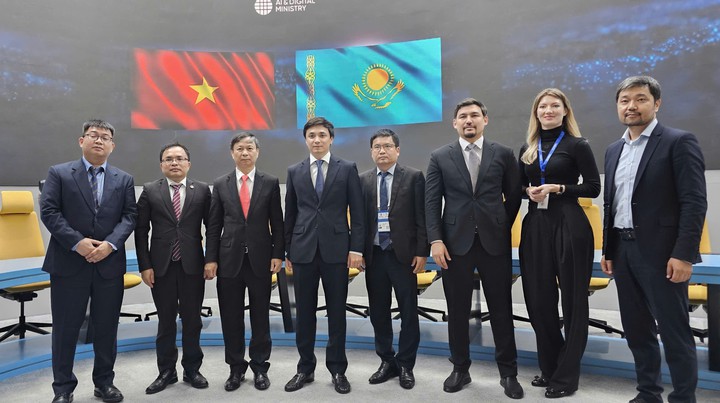 Việt Nam - Kazakhstan tăng tốc hợp t&aacute;c AI v&agrave; ch&iacute;nh phủ số - Ảnh 2.