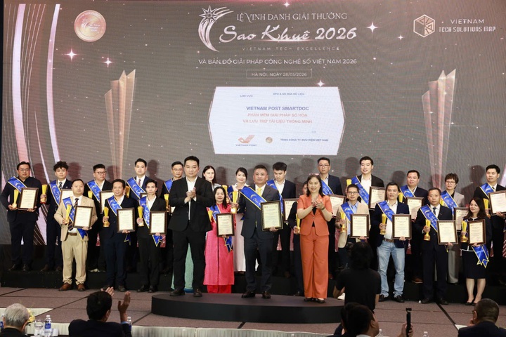 Bưu điện Việt Nam thắng lớn tại Sao Khu&ecirc; 2026 với nền tảng AI &ldquo;Make in Vietnam&rdquo;- Ảnh 1.