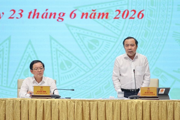 Thủ tướng L&ecirc; Minh Hưng: Khoa học c&ocirc;ng nghệ, đổi mới s&aacute;ng tạo, chuyển đổi số phải trực tiếp phục vụ ph&aacute;t triển KTXH- Ảnh 1.