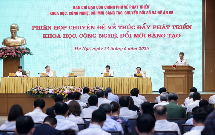 Thủ tướng L&ecirc; Minh Hưng: Khoa học c&ocirc;ng nghệ, đổi mới s&aacute;ng tạo, chuyển đổi số phải trực tiếp phục vụ ph&aacute;t triển KTXH- Ảnh 3.