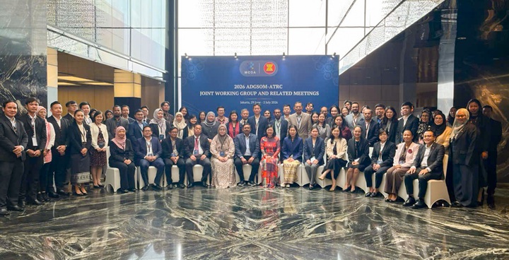 Việt Nam chủ trì thành công Hội nghị Nhóm Công tác chung ADGSOM–ATRC ASEAN 2026 và các cuộc họp liên quan- Ảnh 1.