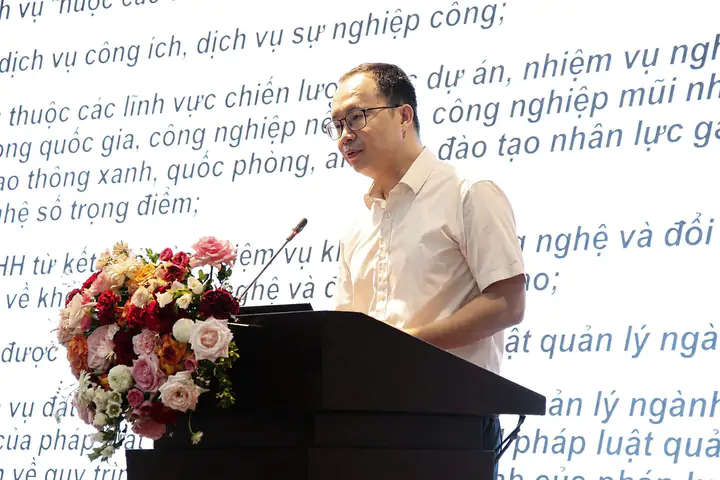 Tập huấn cập nhật quy định mới về ng&acirc;n s&aacute;ch, đầu tư c&ocirc;ng, đấu thầu v&agrave; chuyển đổi số- Ảnh 2.