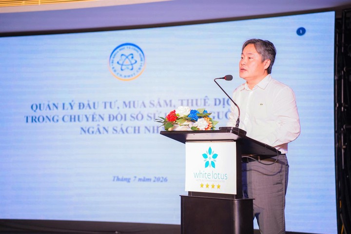 Trang bị nghiệp vụ về khoa học c&ocirc;ng nghệ, đổi mới s&aacute;ng tạo v&agrave; chuyển đổi số cho c&aacute;n bộ, c&ocirc;ng chức, vi&ecirc;n chức - Ảnh 3.