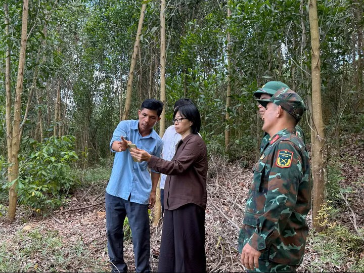 Ứng dụng công nghệ lần tìm dấu tích liệt sĩ tại đồi Xuân Sơn - Ảnh 1.
