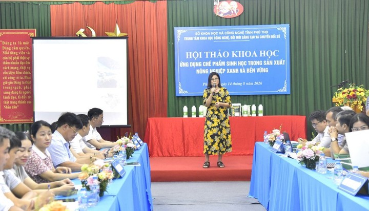 Công nghệ sinh học tạo động lực cho nông nghiệp xanh Phú Thọ - Ảnh 1.