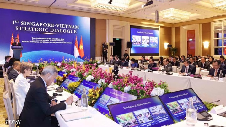 Tuy&ecirc;n bố chung Việt Nam - Singapore về Chiến lược Kết nối c&ocirc;ng nghệ - Ảnh 1.