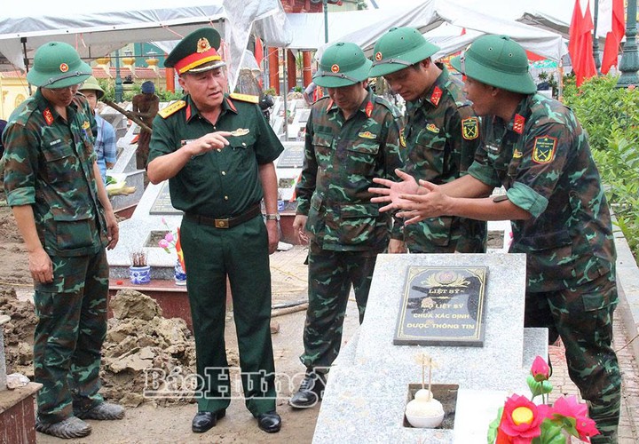Hưng Yên hoàn thành lấy mẫu hài cốt liệt sĩ chưa xác định được thông tin bằng KH&CN- Ảnh 1.