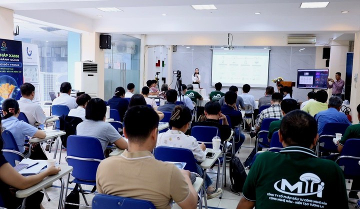 Kết nối chuyển giao quy tr&igrave;nh nu&ocirc;i trồng nấm sữa- Ảnh 1.