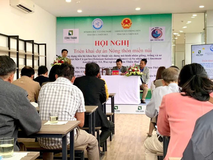 Chuyển giao c&ocirc;ng nghệ mở hướng ph&aacute;t triển v&ugrave;ng dược liệu ở Phong Điền- Ảnh 1.