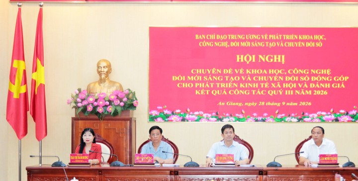 An Giang đặt KH,CN,ĐMST&CĐS v&agrave;o b&agrave;i to&aacute;n tăng trưởng 10,71%- Ảnh 1.