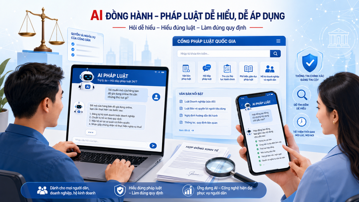 Từ &ldquo;ngại đọc luật&rdquo; đến chủ động t&igrave;m hiểu ph&aacute;p luật với AI - Ảnh 1.