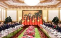General Secretary and President of Vietnam holds talks with Chinese counterpart