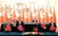 Top Vietnamese, Chinese leaders witness signing of numerous cooperation documents