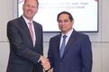 Prime Minister meets leaders of France' business giants in Paris