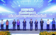 Lễ phát động phong trào thi đua “Cả nước thi đua đổi mới sáng tạo và chuyển đổi số”