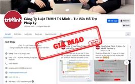 Cảnh báo hiện tượng mạo danh Công ty Luật, Luật sư để thực hiện hành vi lừa đảo