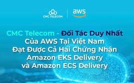 CMC Telecom đạt thêm chứng nhận năng lực kỹ thuật 
Amazon ECS Delivery của AWS
