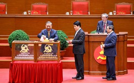 Công bố kết quả bầu cử Ban Chấp hành Trung ương Đảng khóa XIV