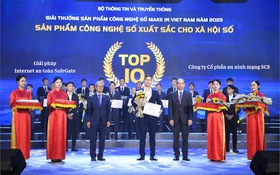 SafeGate đạt giải thưởng sản phẩm công nghệ số xuất sắc Make in Viet Nam 2023