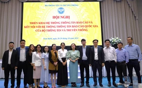 Triển khai Hệ thống thông tin báo cáo, kết nối với Hệ thống thông tin báo cáo quốc gia của Bộ TT&TT