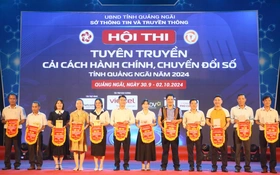 Sôi nổi Hội thi tuyên truyền cải cách hành chính, chuyển đổi số tỉnh Quảng Ngãi năm 2024
