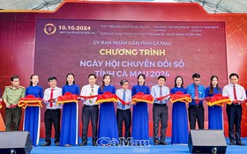 Sôi nổi Ngày hội Chuyển đổi số tỉnh Cà Mau