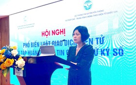 Phổ biến Luật Giao dịch điện tử sửa đổi 2023, tập huấn dịch vụ tin cậy và CKS