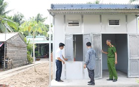 Hội Doanh nghiệp Na Hang trao hỗ trợ xây dựng nhà ở cho hộ nghèo
