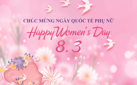Thư Chúc mừng ngày Quốc tế Phụ nữ 8-3